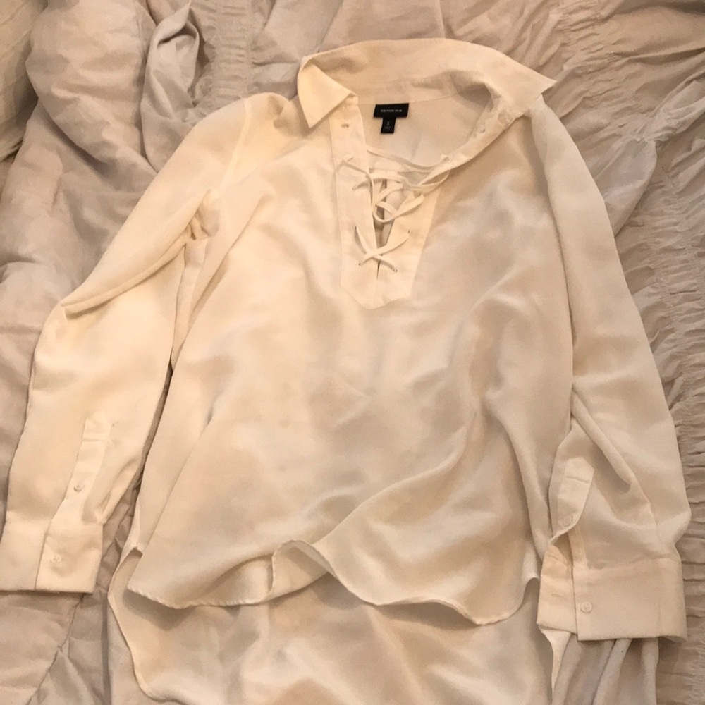 White blouse from Target